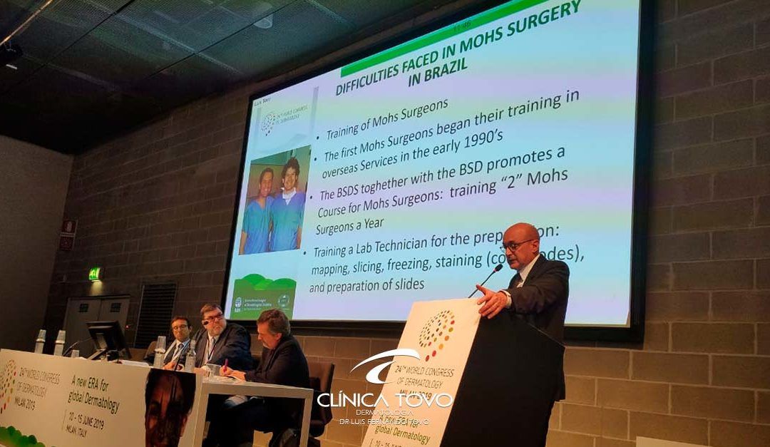 Cirurgia de Mohs no Brasil – World Congress of Dermatology – 10 a 16 de Junho de 2019
